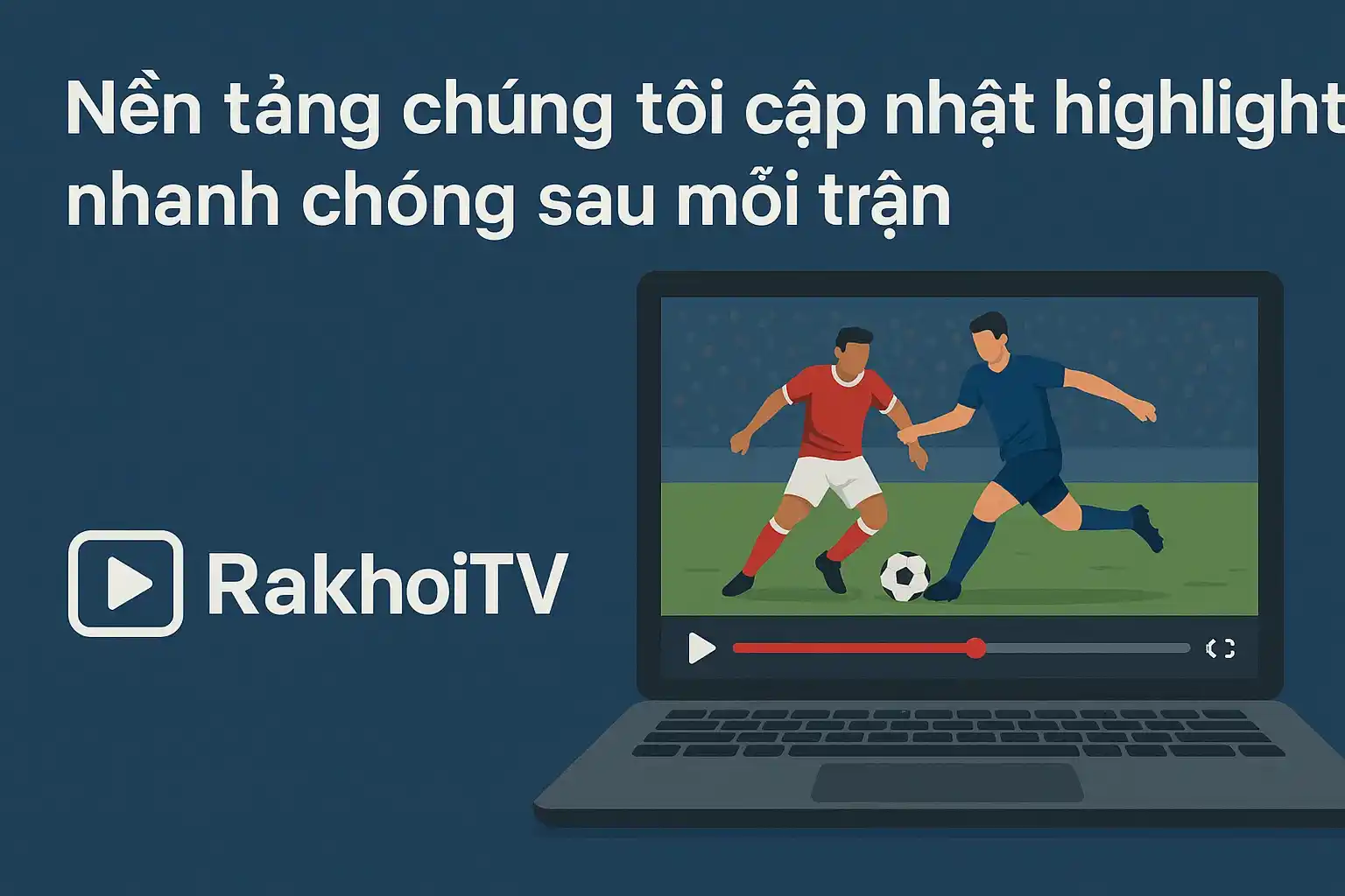 Nền tảng chúng tôi cập nhật highlight nhanh chóng sau mỗi trận